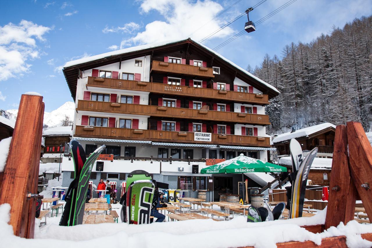 Hotel The Larix Ski-In Ski-Out Зас-Фе Экстерьер фото